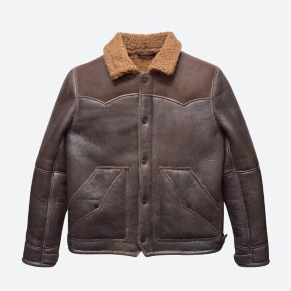 Jackson Shearling Leather Jacket